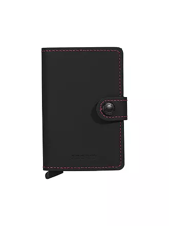 SECRID | Geldbörse - Miniwallet Matte mini Black/Red | schwarz